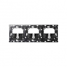 ref. 10010301-039 | Kit back Simon 100 con 3 elementos y 3 conmutadores