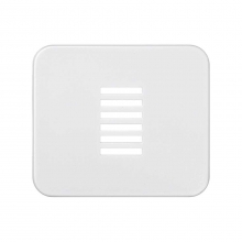 ref. 75052-30 | Placa Simon 75 para zumbador bitension 0 blanco nieve