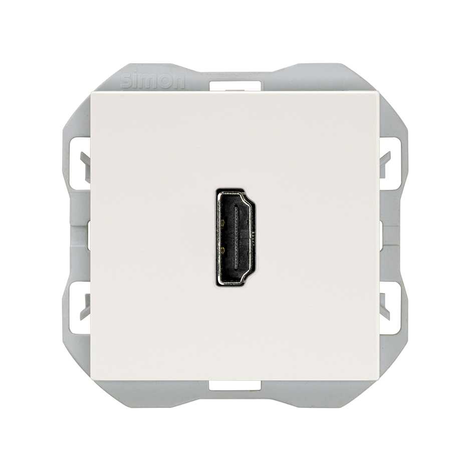 Conector HDMI H-H 20000094-090 SIMON 270 Blanco