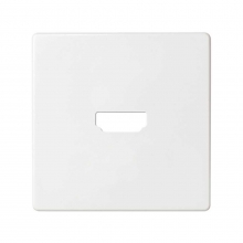 ref. 8201094-030 | Placa Simon 82 para conector HDMI V1.4 blanco