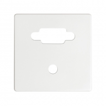ref. 8200091-030 | Placa Simon 82 para conector VGA+MINI-JACK blanco