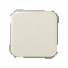 ref. 31397-31 | Combinacion 2 conmutadores Simon 31 marfil
