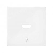 ref. 10001094-230 | Tapa Simon 100 para conector HDMI 2M blanco mate