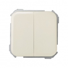 ref. 31398-31 | Combinacion 2 interruptores Simon 31 marfil