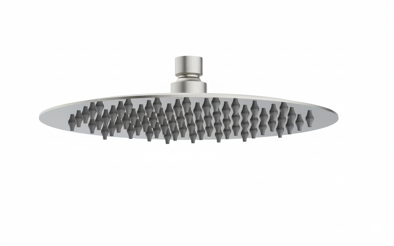 Rociador redondo inox Ducha � 250mm  Acero inoxidable 650SS Griferias Borras