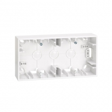 ref. 2700752-030 | Caja superficie 2 elemento Simon 27 PLAY blanco