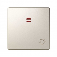 ref. 82015-34 | Tecla pulsador campana con luminoso Simon 82 cava