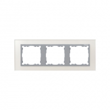 ref. 82937-62 | Marco Simon 82 con 3 elementos nature cristal plata