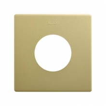 Marco mnimo para enchufe 1 elemento 27110610-097 SIMON 270 Bronce