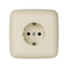 ref. 31472-61 | Base enchufe schuko monobloc Simon 31 marfil