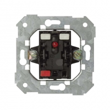 ref. 75553-39 | Mecanismo pulsador Simon 75 4V con led verde