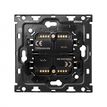 ref. 10010117-039 | Kit back Simon 100 2xinterruptor master IO Simon
