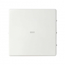 ref. 8201111-090 | Tecla individual mecanismos Serie 77 con visor blanco mate