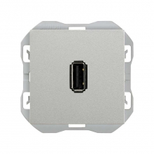 Conector Usb datos tipo A 20000090-093 SIMON 270 Aluminio
