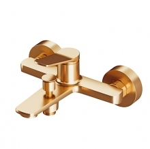 Monomando bao/ducha DORADO conjunto BORRS ducha AVA3763TG
