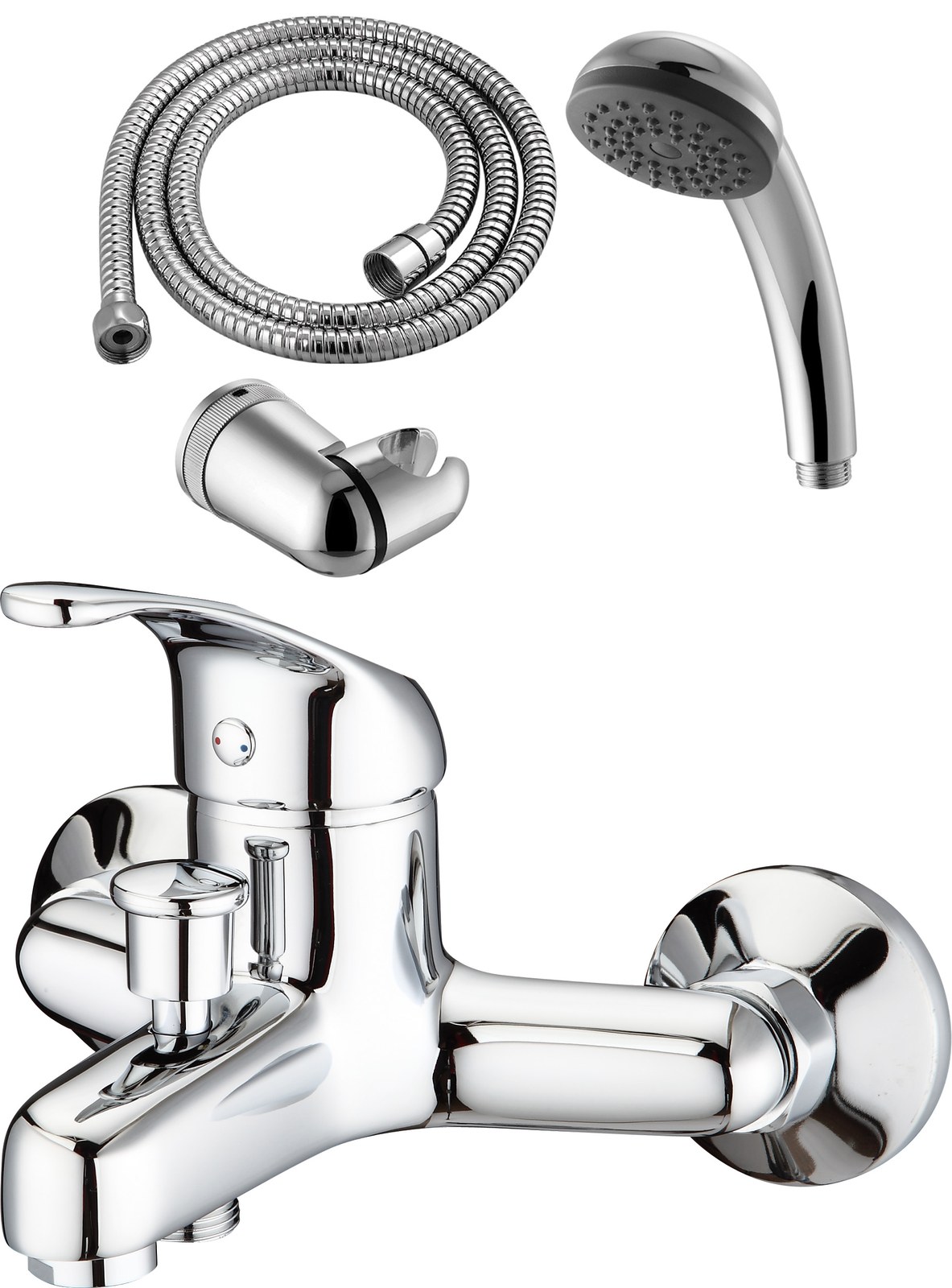 Monomando ba�o-ducha CMIX  cromado 73317-C Griferias Borras