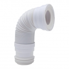 Manguito WC extensible con armadura met�lica labiado/encolable WIRQUIN 71260101