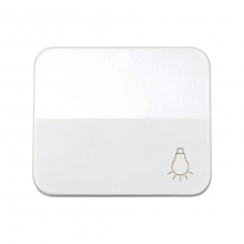 ref. 75018-30 | Tecla para pulsador luz Simon 75 blanco nieve