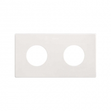 Marco mnimo schuko CLEAN 2 elementos SIMON 270 blanco mate Ref. 27110620-090