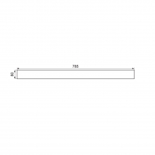 Rejilla canaleta Venisio Expert L800 WIRQUIN 30724556