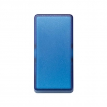ref. 2710010-109 | Tecla modulo estrecho Simon 27 PLAY azul traslucido
