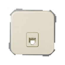 ref. 31480-31 | Toma telefono Simon 31 con 4 conexiones marfil