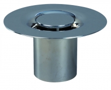 Rejilla cromada para válvula TOURBILLON Ø90 WIRQUIN – Ref. 30722915