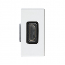 ref. 2701094-030 | Conector tapa HDMI modulo estrecho Simon 27 PLAY blanco