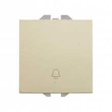 Pulsador con grabado Campana 10A  20000152-094 SIMON 270 Cava