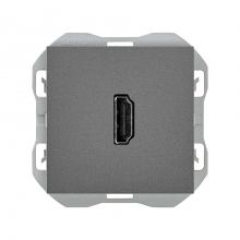Conector HDMI H-H 20000094-096 SIMON 270 Titanio