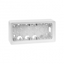 ref. 8200770-030 | Caja superficie 3 elementos DETAIL 82 blanco