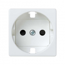 ref. 2700041-060 | Tapa base 2 polos toma tierra schuko+seguridad antibacteria