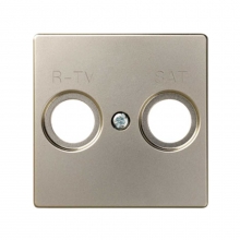 ref. 82097-34 | Tapa toma R-TV+satelite Simon 82 cava