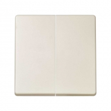 ref. 8202026-031 | Tecla doble para doble cruzamiento Simon 82 marfil