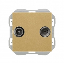 Toma R-TV+Sat Intermedia 20000487-095 SIMON 270 Oro