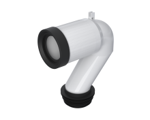 Manguito WC r�gido desplazado recortable WIRQUIN 70754504