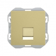 Tapa RJ45 con conector 20000187-097 SIMON 270 Bronce