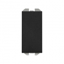 Interruptor pulsante 10 Ax mdulo estrecho 20001101-098 SIMON 270 Negro Mate