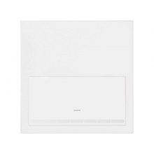 ref. 10020114-230 | Kit frontal blanco mate Simon 100 con 1 elemento interruptor regulable IO Simon