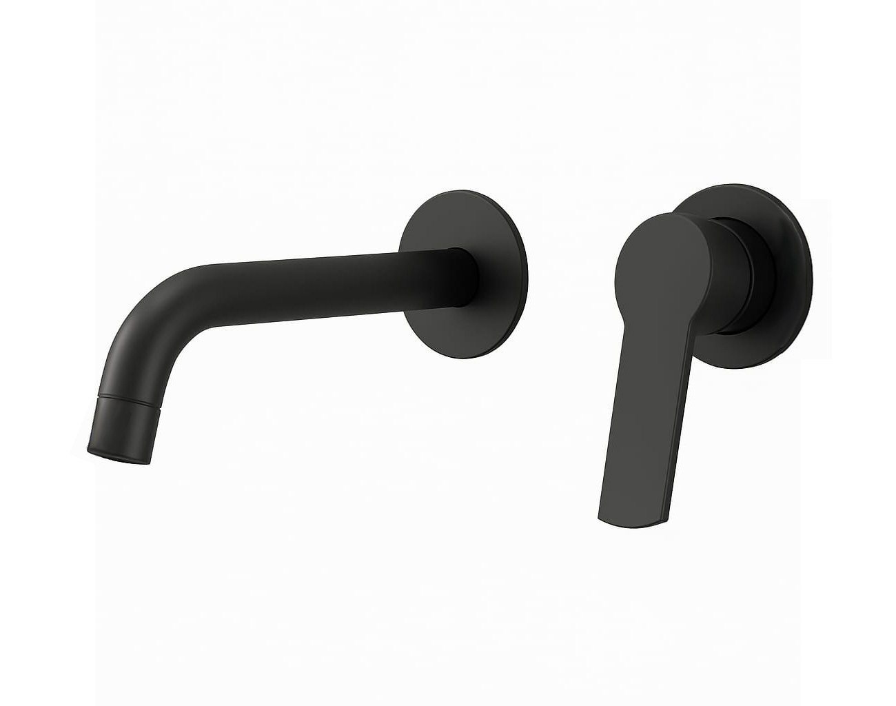 Monomando lavabo Empotrar Avance  Negro mate AVA208NM Griferias Borras