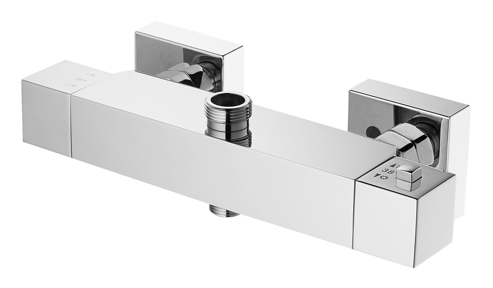 Termost�tica columna THERM-BO  cromado CAT16C Griferias Borras