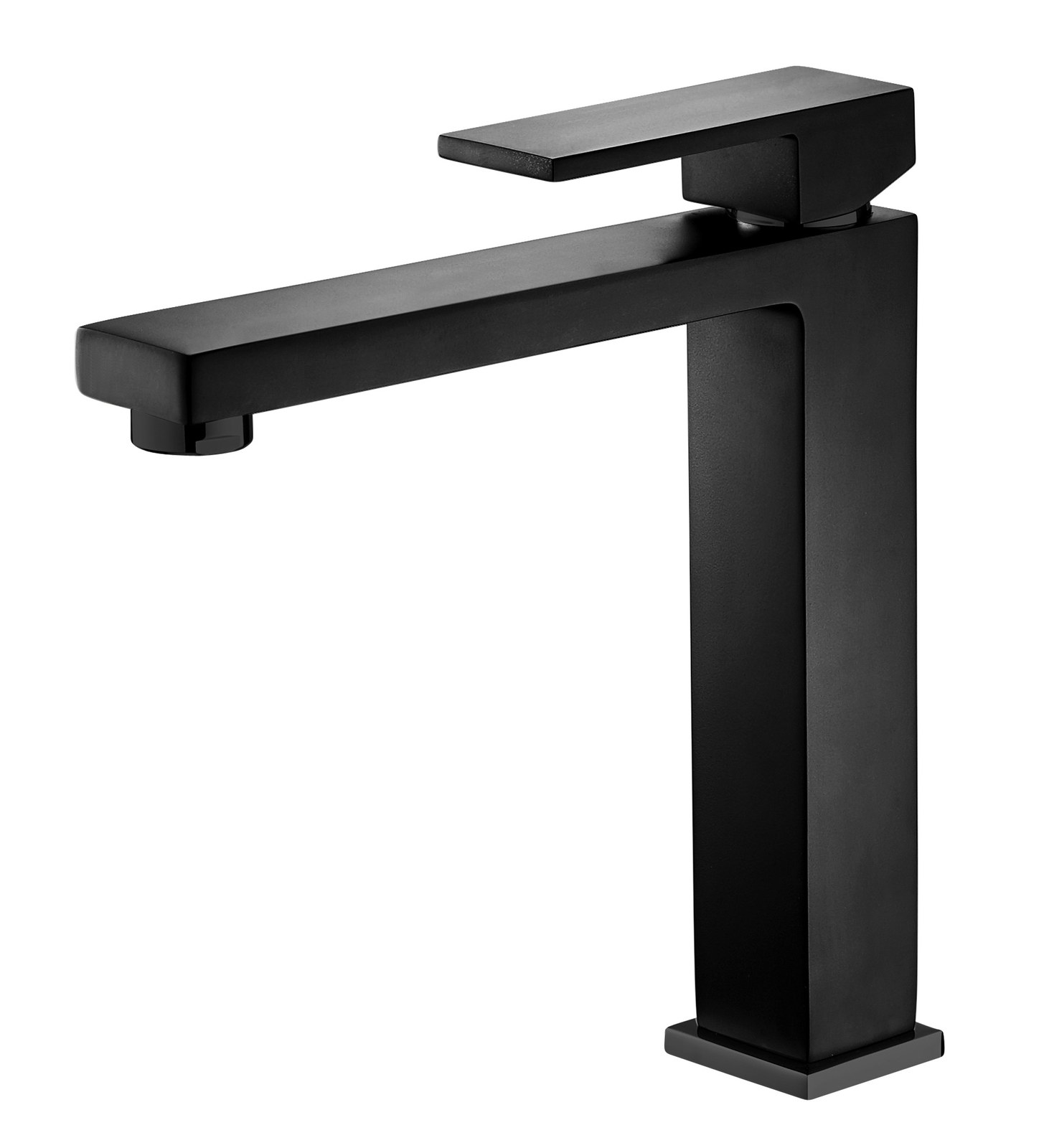 Monomando lavabo medio Catania  Negro mate CAT1711-2NM Griferias Borras