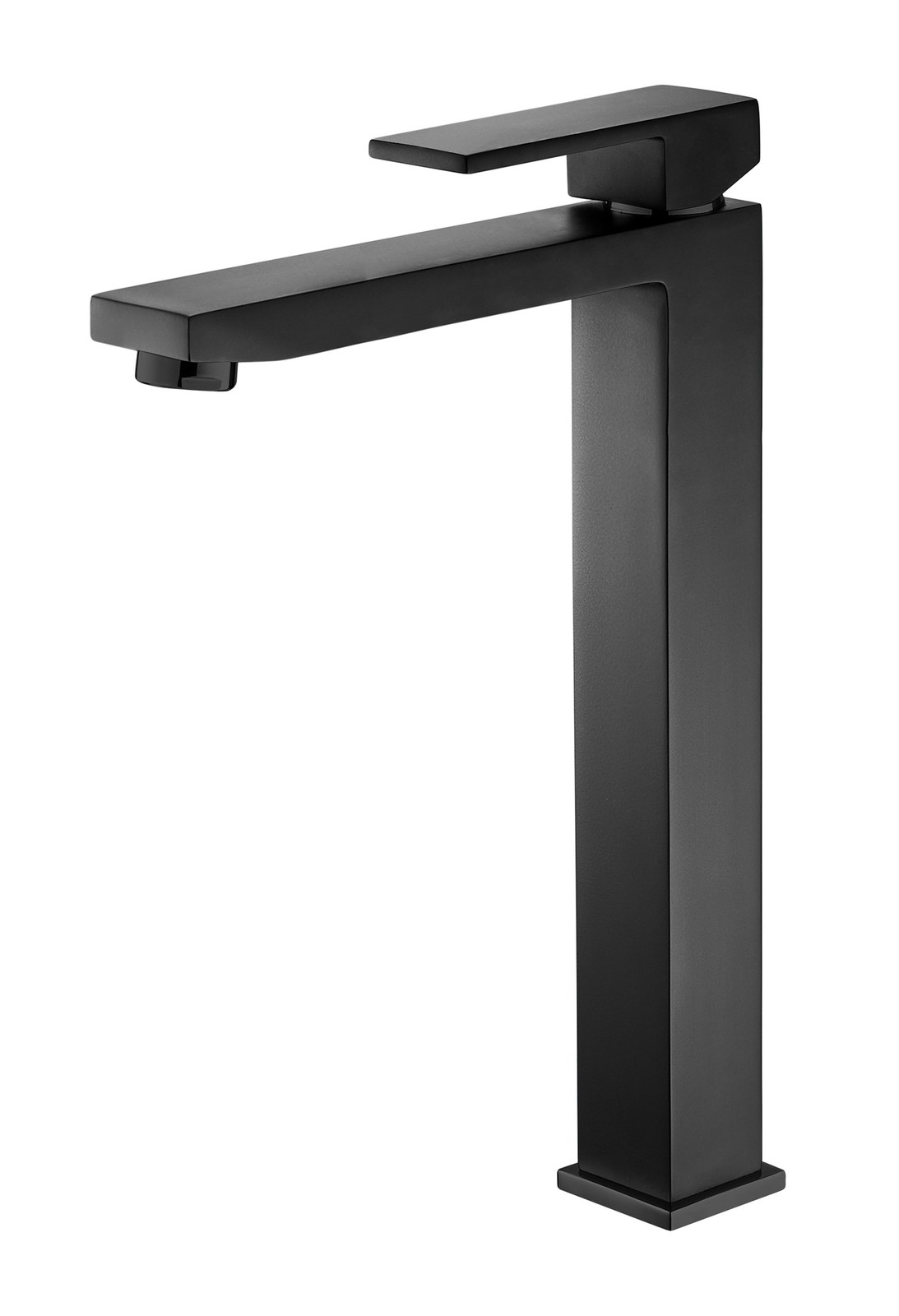 Monomando lavabo alto Catania  Negro mate CAT1711-4NM Griferias Borras