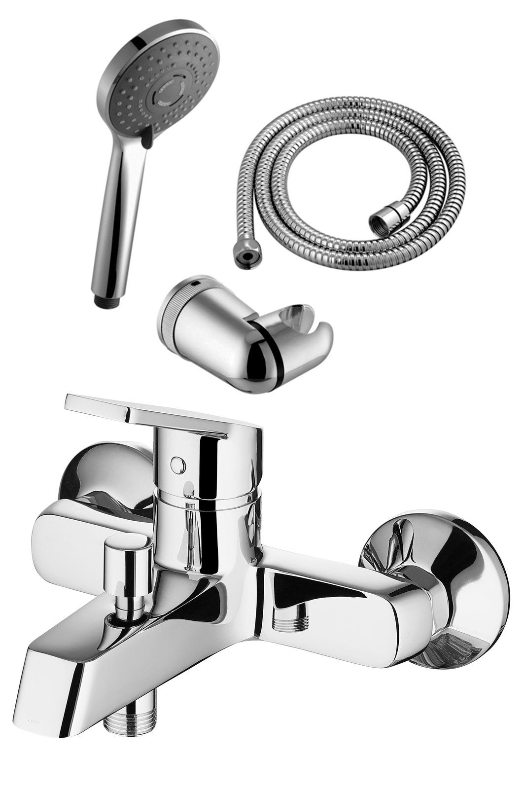 Monomando ba�o-ducha Dubai  cromado DUB2953C Griferias Borras