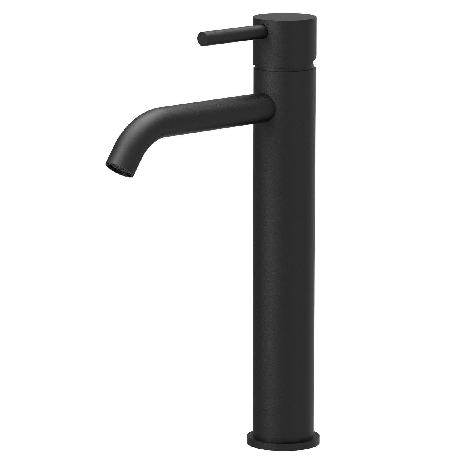 Monomando lavabo alto Evolution  Negro mate EVO04611NM Griferias Borras
