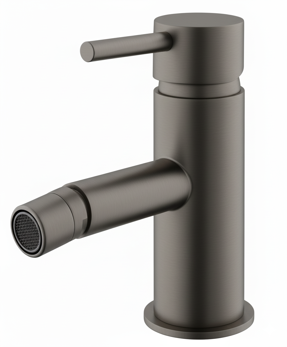 Monomando bid� Evolution Grafito Cepillado EVO0462GR Griferias Borras