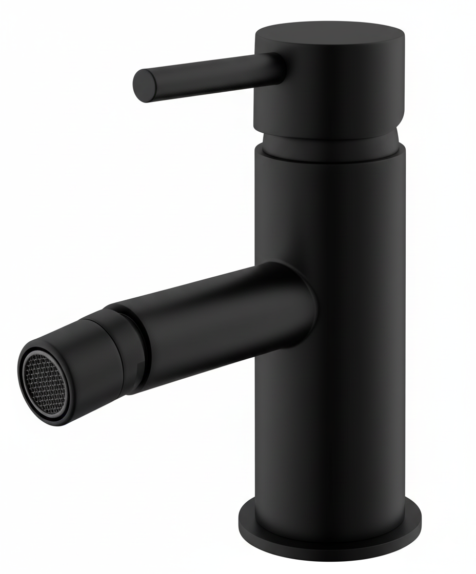 Monomando bid� Evolution Negro Mate EVO0462NM Griferias Borras