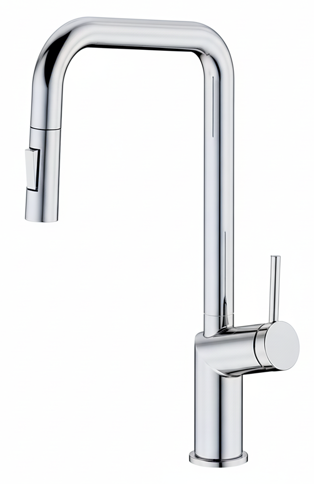 Monomando  Fregadero Cocina ca�o extra�ble cromado EVO2401C Griferias Borras