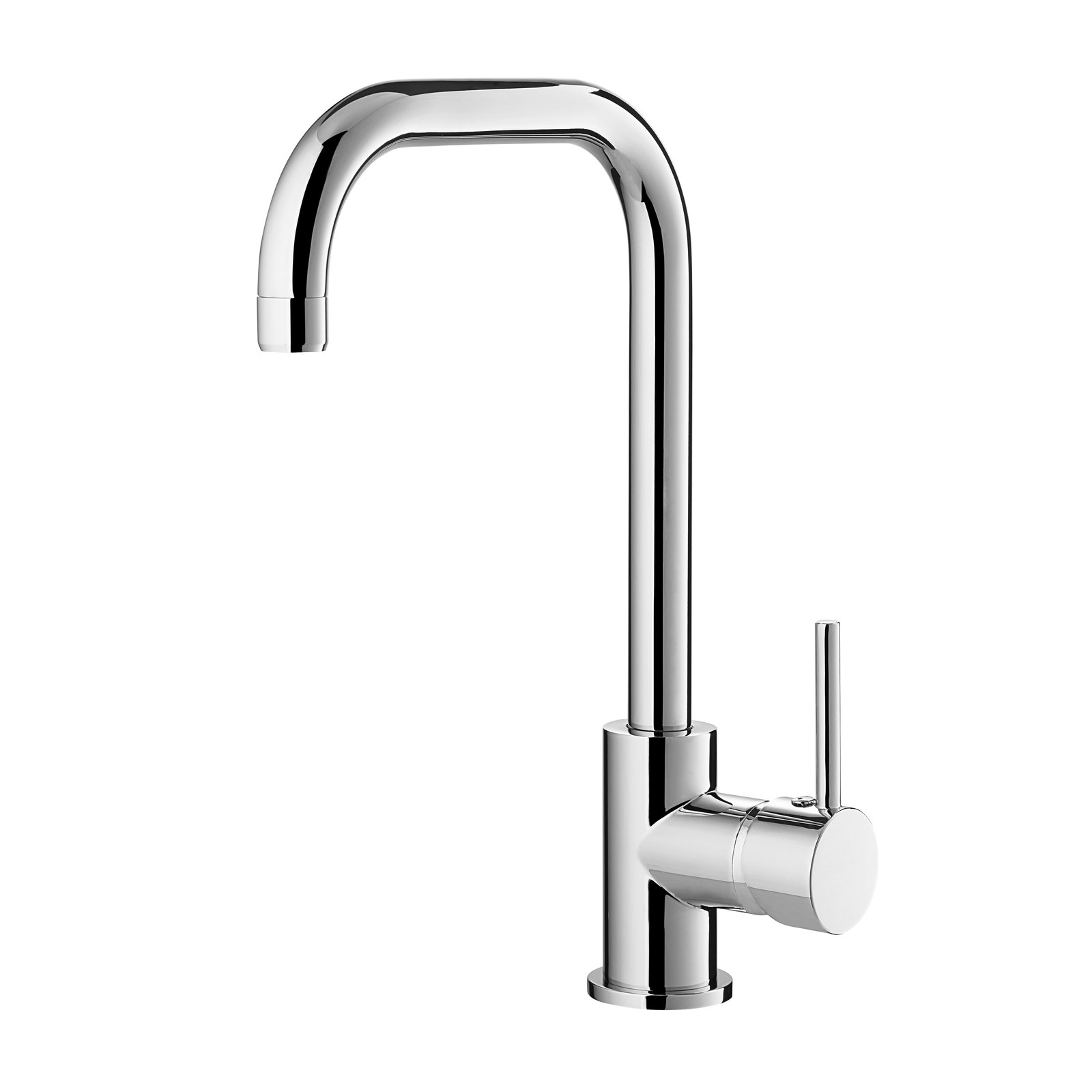 Monomando  Fregadero Cocina ca�o alto giratorio  cromado EVO2995C Griferias Borras