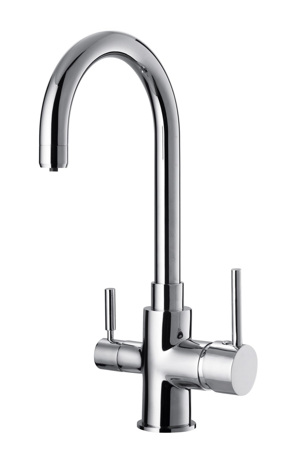 Monomando  Fregadero Cocina Osmosis curvo cromado M2065C Griferias Borras